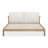 Furano Upholstered Two Cushion Platform Bed-101019080