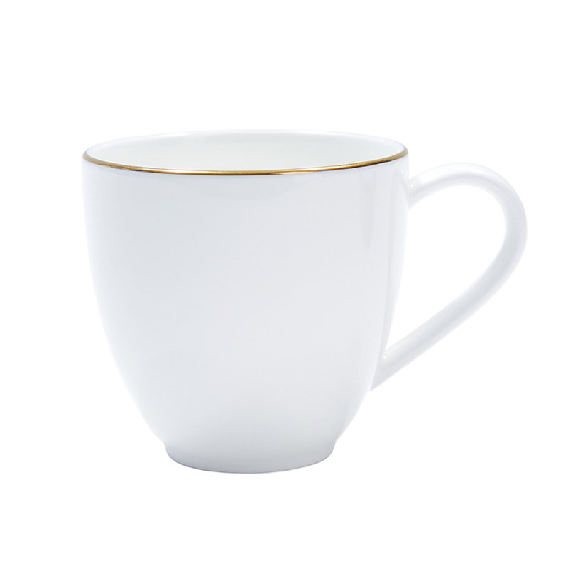 Gem Cut Bone China Espresso Cup