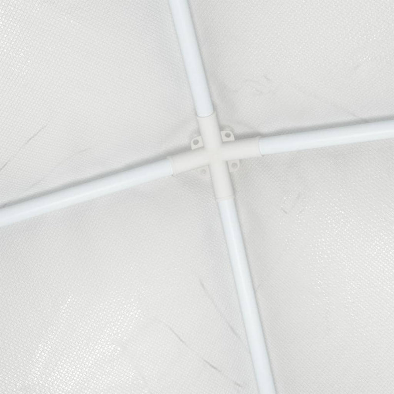 Ameline 4m x 4m Iron Party Tent, White