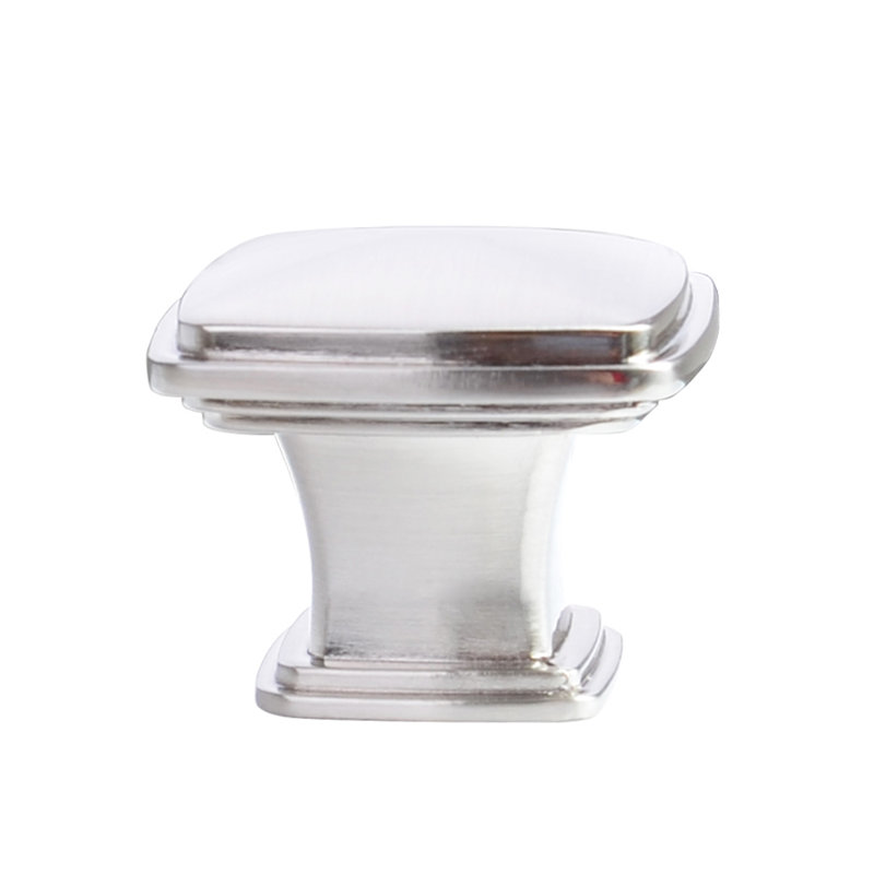 Poignée carrée multipaquet, Nickel satiné