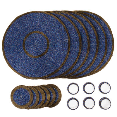 Danbury Glass Patchwork Round