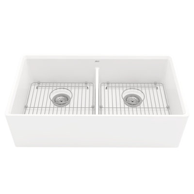 Évier de cuisine à double cuve l 36 po x l 20 po Avery