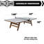 Hall of Games Regulation Size Indoor Table Tennis Table, 19mm Thick