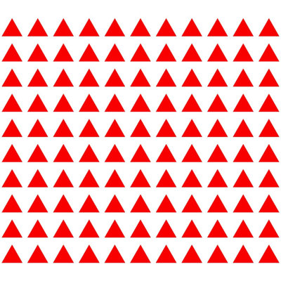 Décalcomanie murale triangles