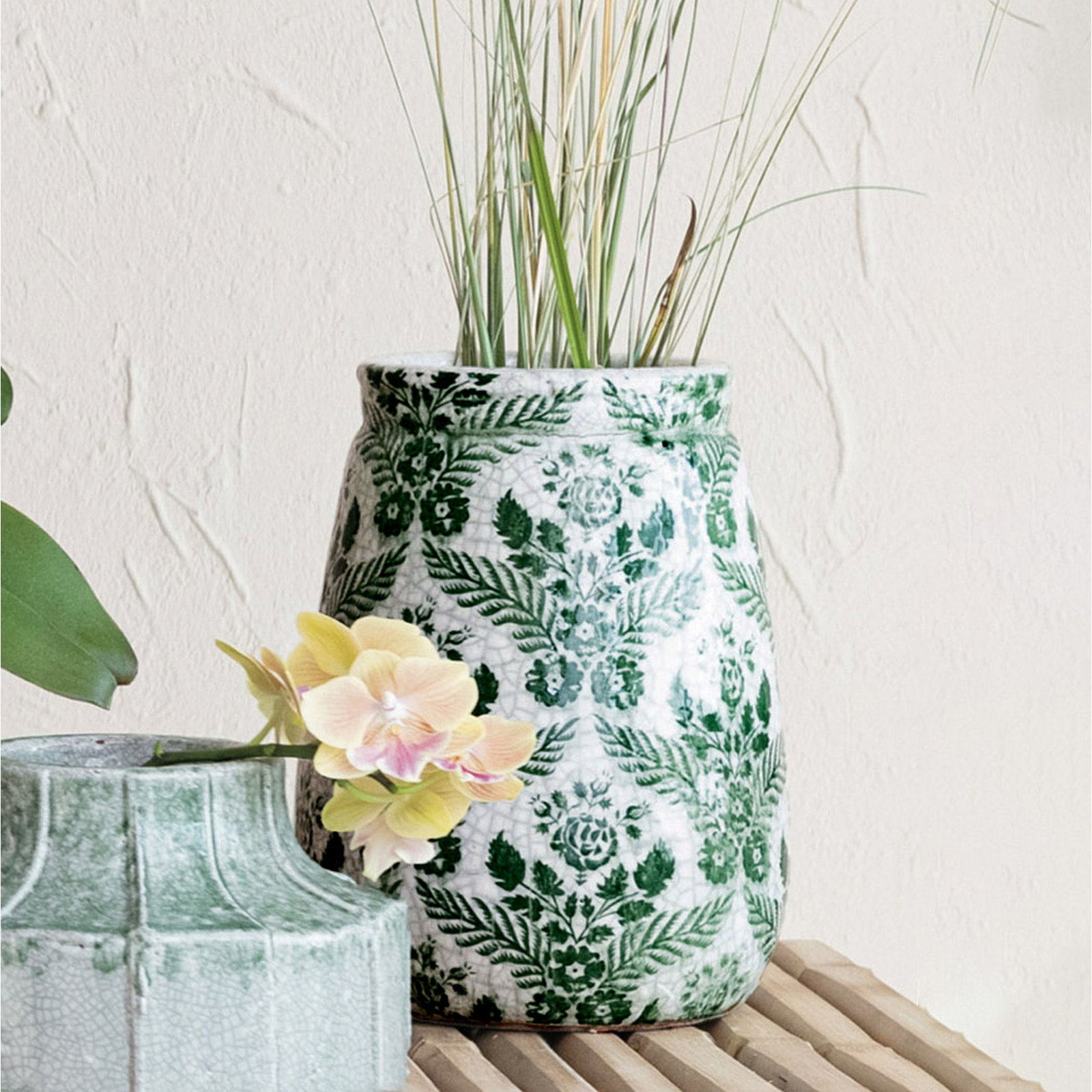 Caldwell 10.88'' Terracotta Table Vase