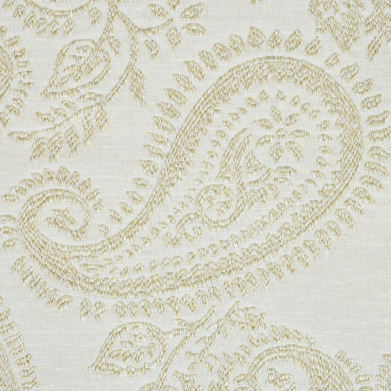 Tissu à motif cachemire Milena, Naturel