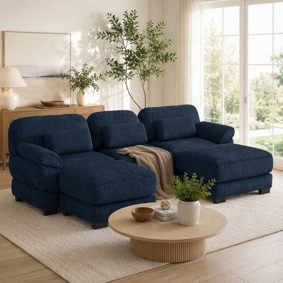Canapé modulaire en U surdimensionné Cloud Couch