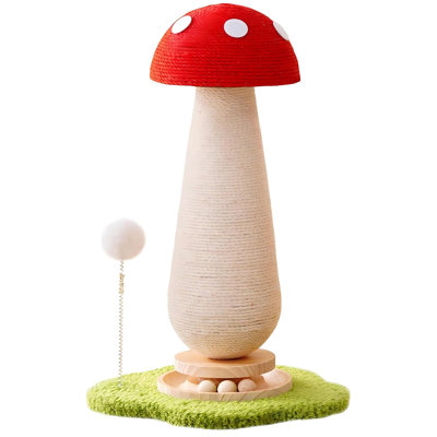 Arbre à chat avec poteau à griffes Mushroom