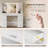 Ragin Makeup Vanity With Usb Power Outlet And 3 Modes Adjustable Brightness Light-1494473756