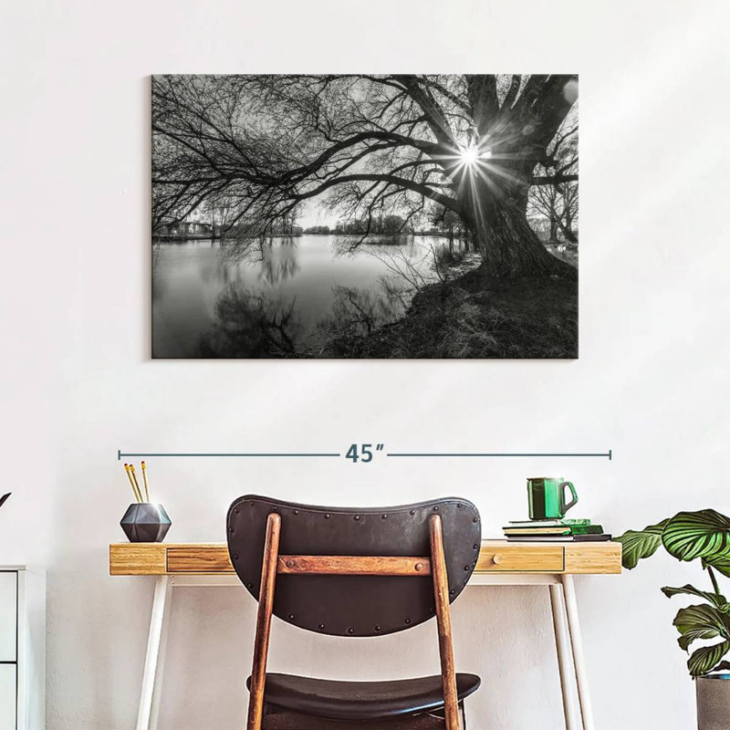 Harnek Sunlight Through Tree, 26" H x 39" W