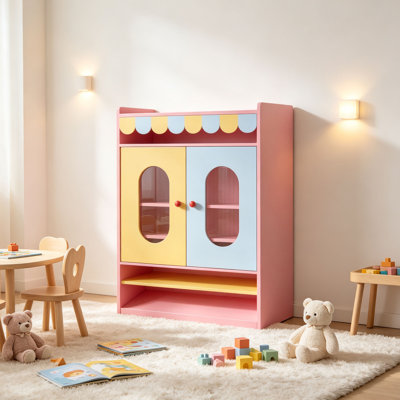 Armoire à chaussures créative multicolore de style européen