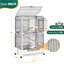 Cage pour petits animaux avec rampe Demosteni