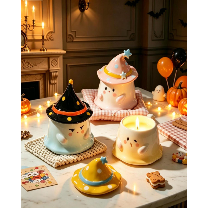 Fresh Novelty Candle with Solid Wood Holder