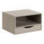 Adeana Poplar Solid Wood Floating Shelf with Drawer-1359192226