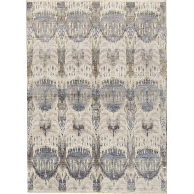 Ikatville Wool Ikat Area Rug