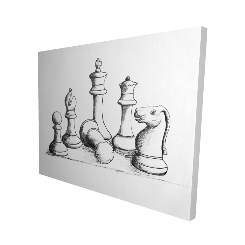 Pièces de jeu d'échecs - Sports et jeux