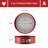Farberware Disney Bake With Mickey Mouse Nonstick Round Springform Pan, 9 Inch, Red