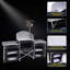 Table de camping pliante en aluminium Kenna-Marie