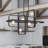 6 - Light Dimmable Chandelier