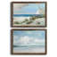 Ensemble de 2 reproductions de photos encadrées sur toile Midday Breeze-1009009621-1009009620