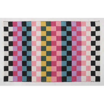 Calypso Checked Indoor/Outdoor Rug