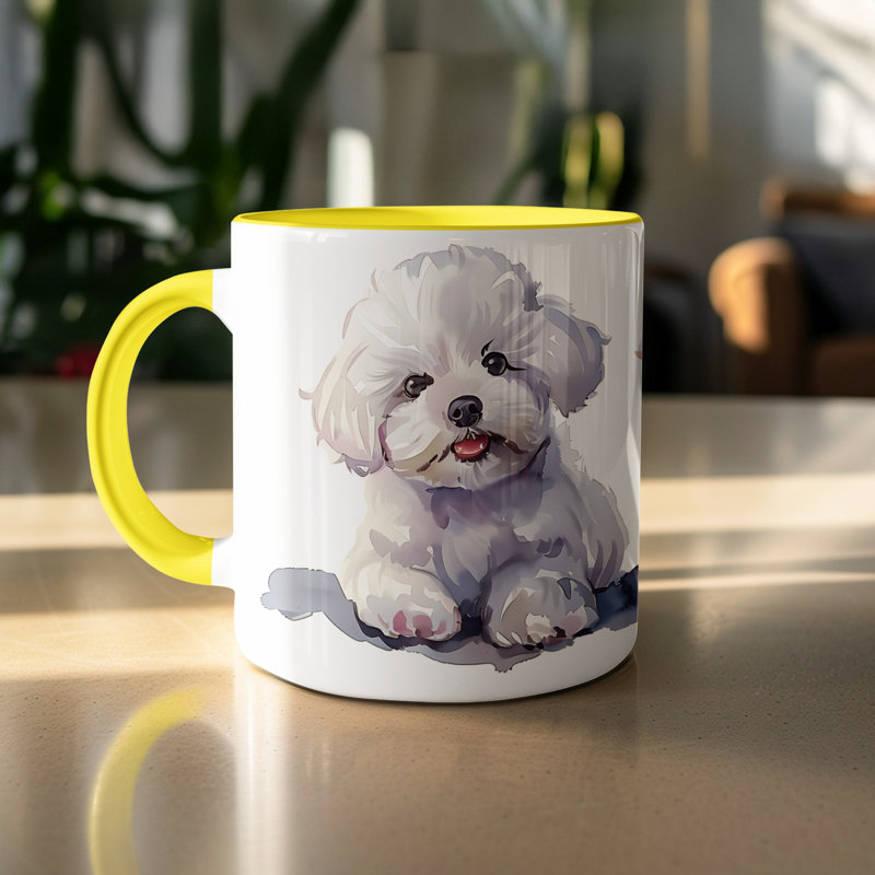 Mug, 1, Yellow