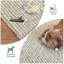 Tapis durable durable et résistant aux taches Tapis en laine pure importée de couleur unie-425427867