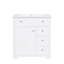 Meuble-lavabo simple avec comptoir Sharitha 30