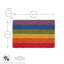 Nicola Spring - Coir Door Mats- Rainbow-55856786