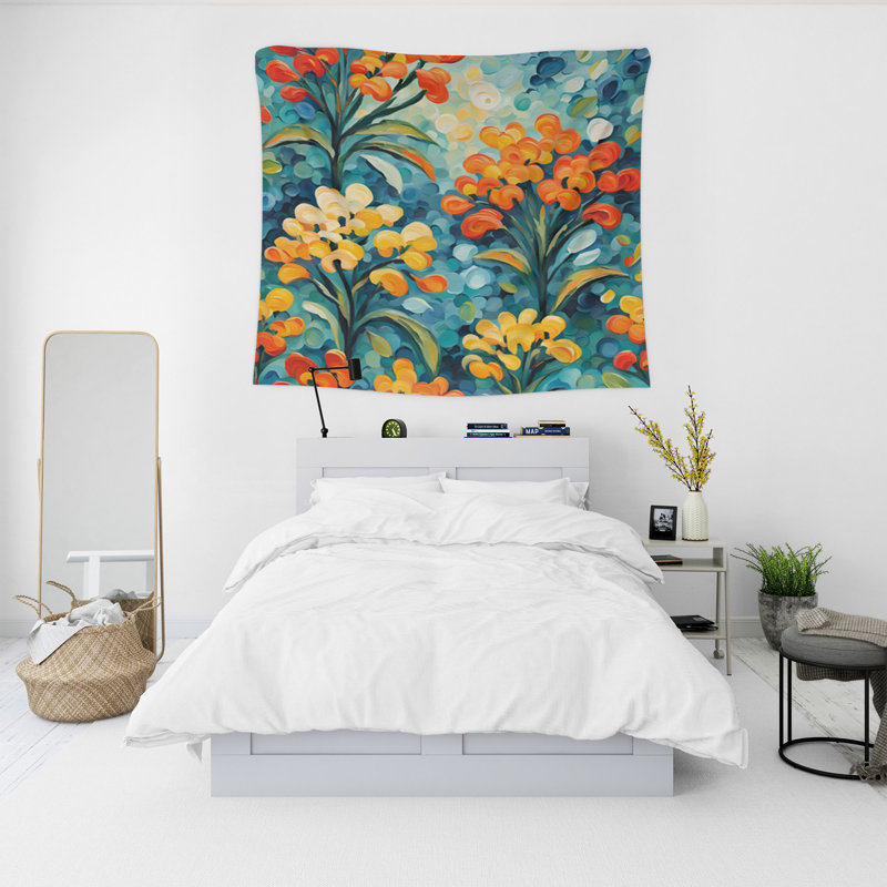 Tapisserie murale, H 80 po x l 68 po x P 0,8 po