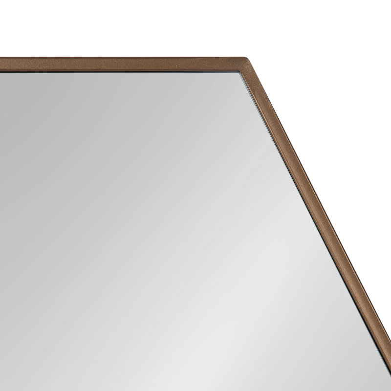 Breckler Metal Mirror, 21.75" x 31", Bronze