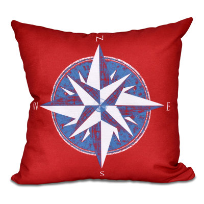 Compass Square Pillow Cover & Insert