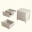 Ensemble de chambre à coucher 3 pièces avec lit et 2 tables de chevet-719250698-719250699-719250706