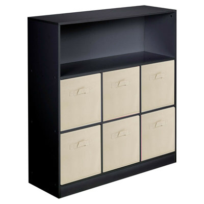 Alyssia 94cm H x 88cm W Standard Bookcase