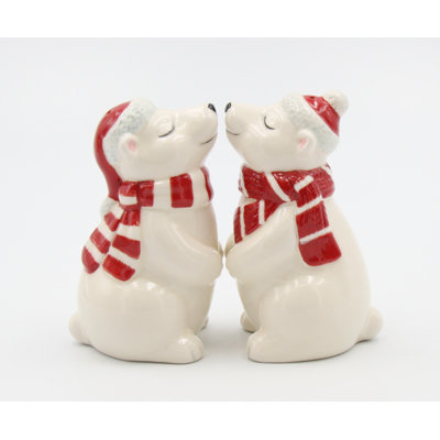 Cosmos Gifts Polar Bear Salt and Pepper Shaker Set