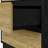 Large Wood Nighstand With 3 Drawers-1903532701