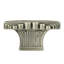 MARSEILLE OVAL KNOB; ANTIQUE NICKEL