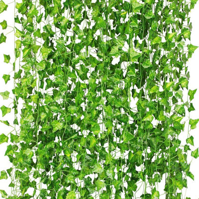 20.1 cm in. Lighted Fresh Faux Garland