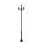 Laurent 1 Light Outdoor Post Mount Fixture in Black
