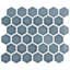 Hudson Due 2" x 2" Hex Porcelain Mosaic Wall & Floor Tile-761669413