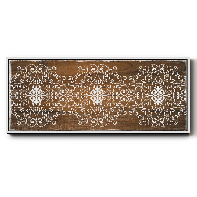 Boho Panel- Framed Canvas, 24" H x 60" W