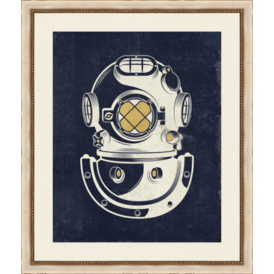 Gold Nautical Elements 1 Painting