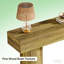 Table de bout rustique, console compacte, table de canapé