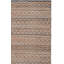 Tapis géométrique en jute et en coton tissé à plat à motif de fibres naturelles Avalyna-1256226836