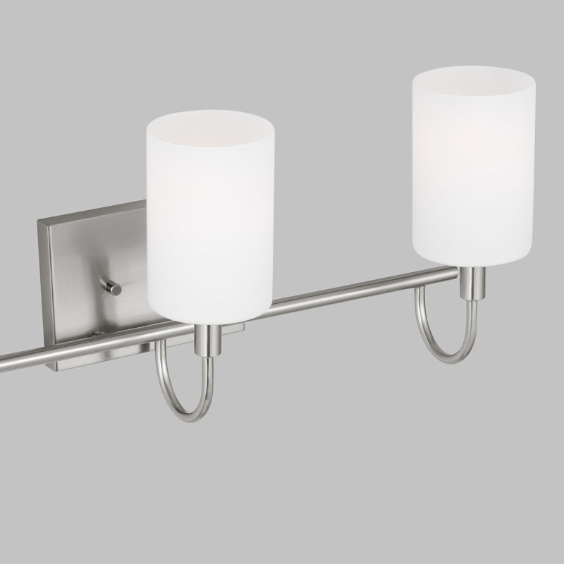 Oak Moore 3 - Light Vanity Light, Brushed Nickel