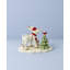 Figurine Marcel l'élan qui livre des cadeaux