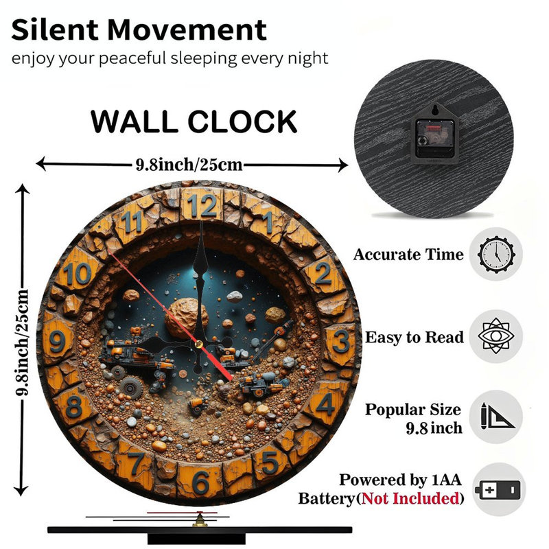 Horloge murale unique