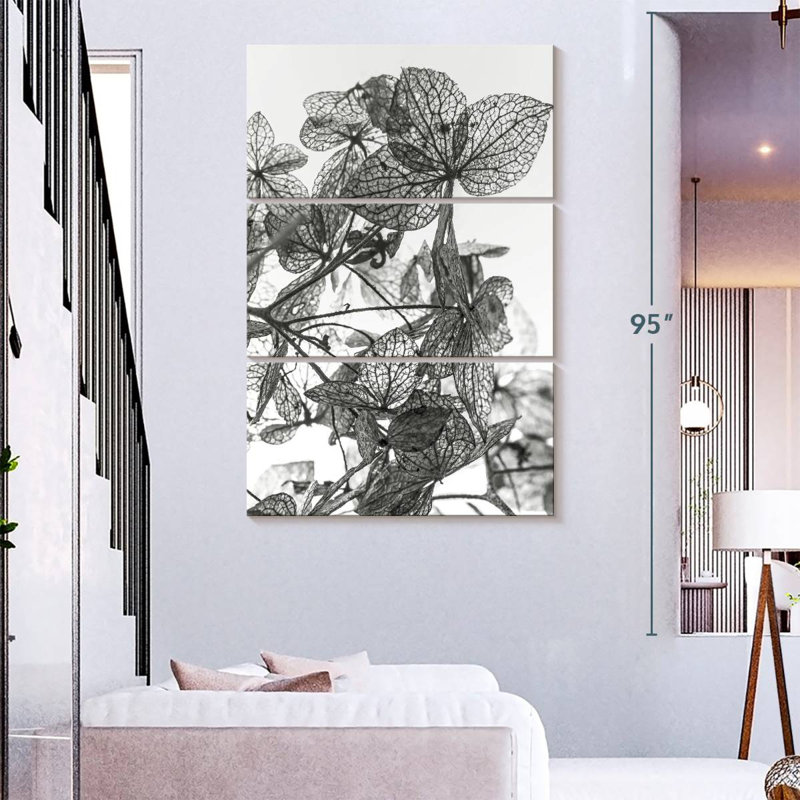 Leaf Composition, 74" H x 48" W