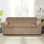 Housse de protection luxueuse en velours moelleux et extensible