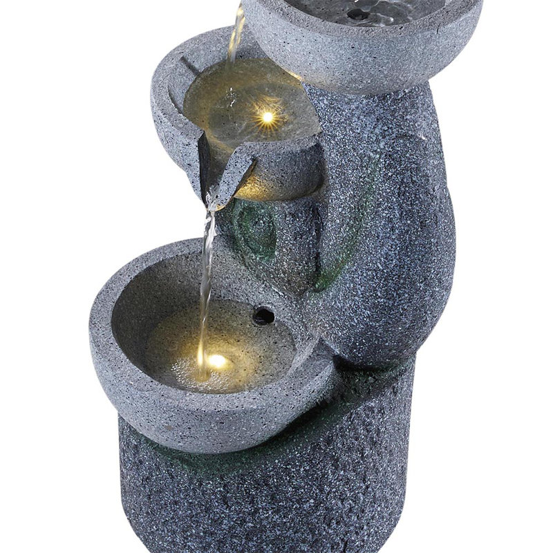 Weather Resistant Fountain with Light